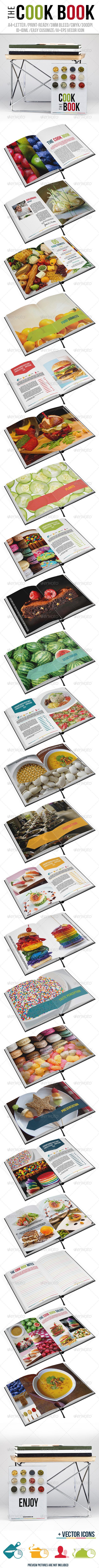 The Cook Book - Brochures Print Templates