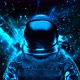 Astronaut in outer space. - VideoHive Item for Sale