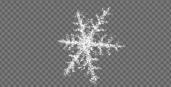 Snowflake 3D With Alfa