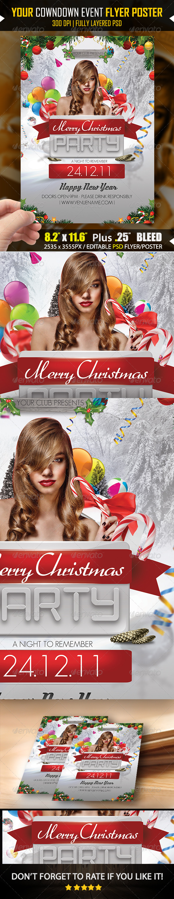 Holiday Christmas 2013 V01 - Clubs & Parties Events