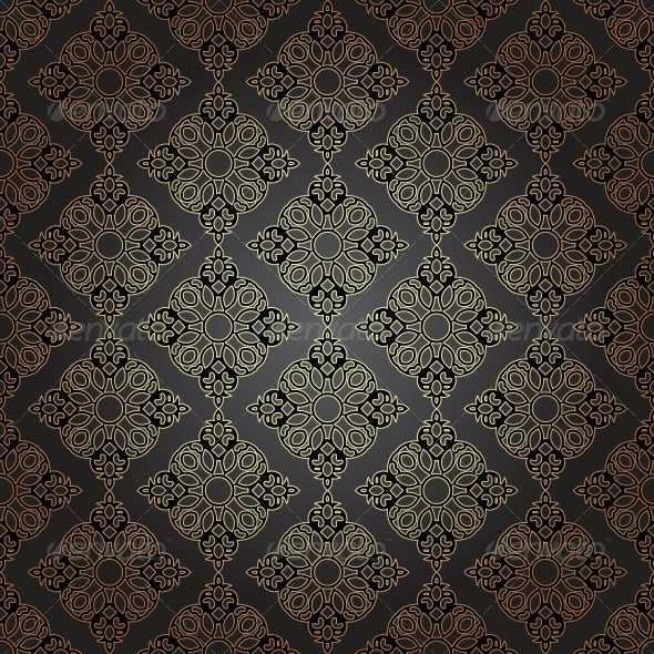 Seamless Pattern in Mosaic Ethnic Style. - Patterns Decorative