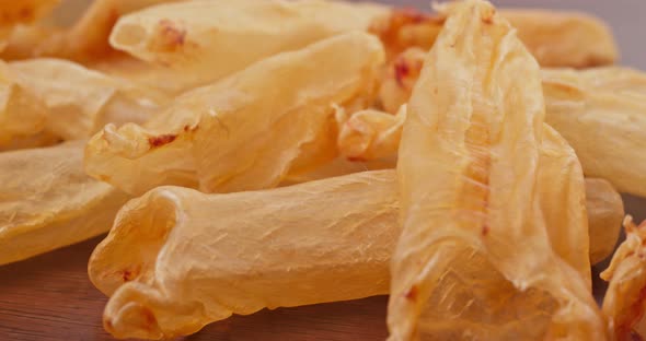 Dried fish maw close up alt