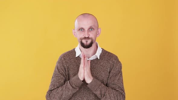 Exciting Expectation Waiting Man Surprise Gif Loop alt