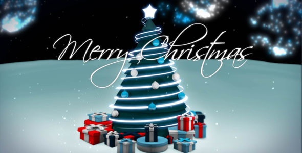 Cartoon Christmas Tree - VideoHive 6390117