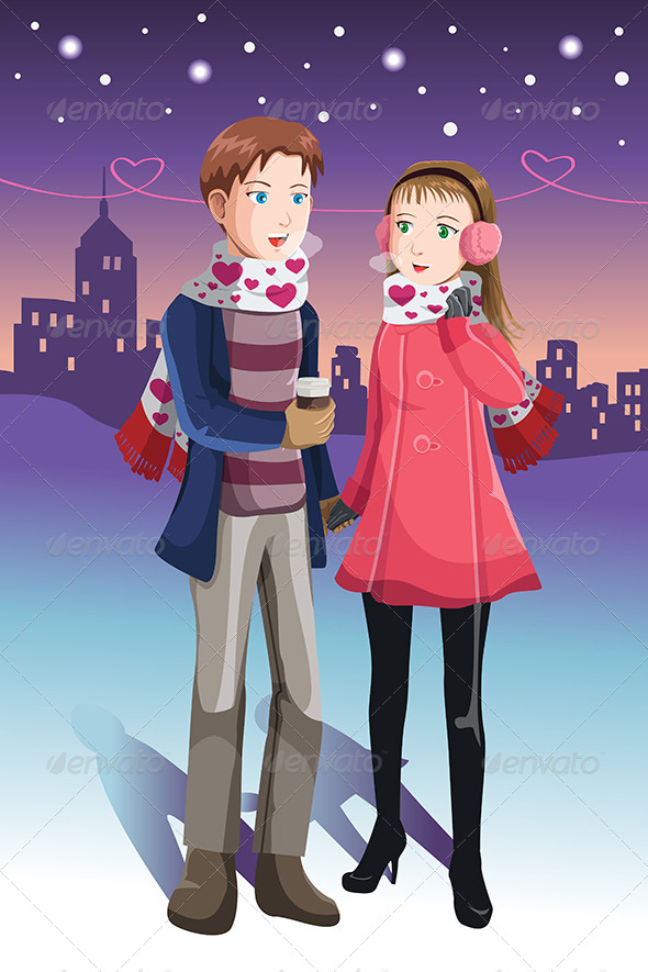 Young Couple - Valentines Seasons/Holidays