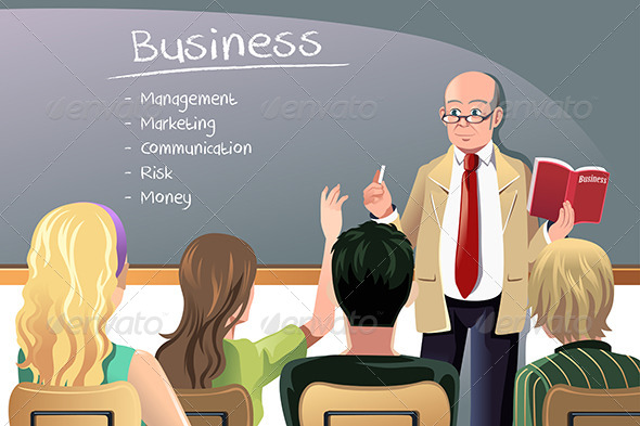 Business Teacher - Business Conceptual