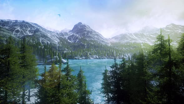 Frozen Lake 4k