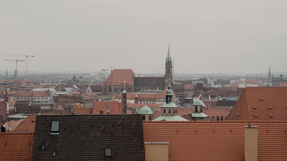 Panoramic View of Nuremberg Germany alt