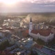 Aerial Panorama of Small European Town - VideoHive Item for Sale