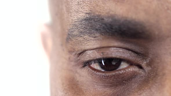 Businessman's Tired Eyes alt