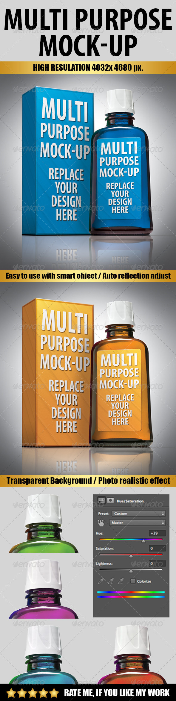 Multi Purpose Mockup - Product Mock-Ups Graphics