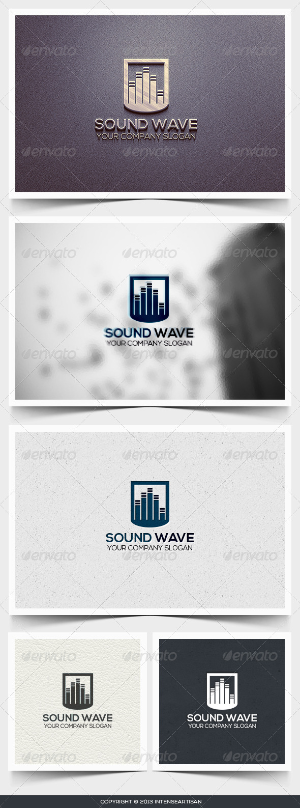 Sound Wave Logo Template