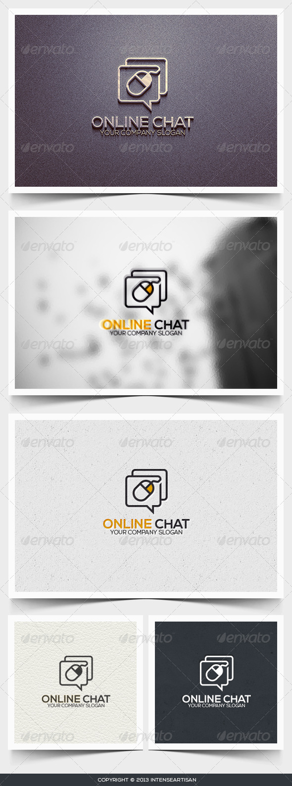Online Chat Logo Template - Objects Logo Templates