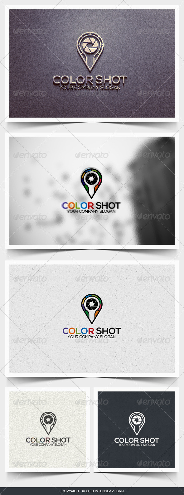 Color Shot Logo Template - Objects Logo Templates