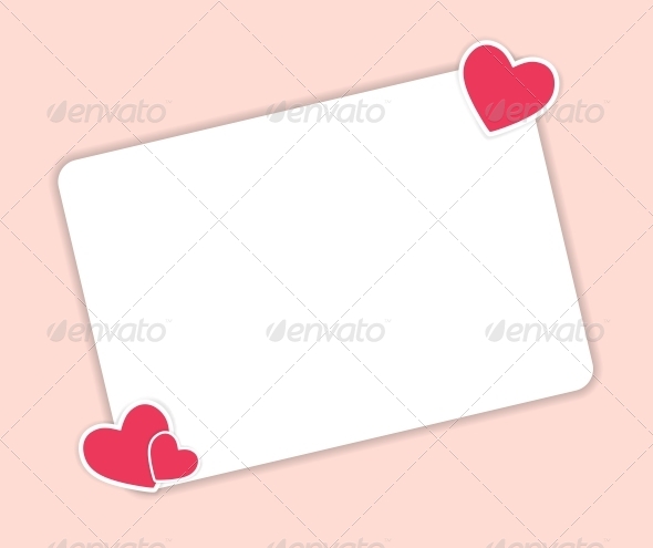 Valentines Day Heart Background, Vector - Valentines Seasons/Holidays