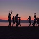 Friends Dancing and Jumping Beach Party and Disco Music - VideoHive Item for Sale