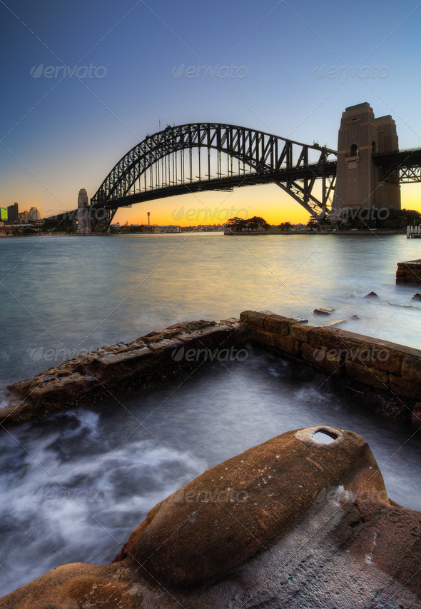 Sydney Harbor Bridge - Stock Photo - Images