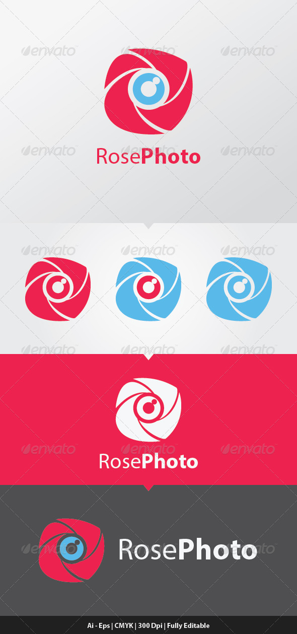 RosePhoto Logo Template - Objects Logo Templates