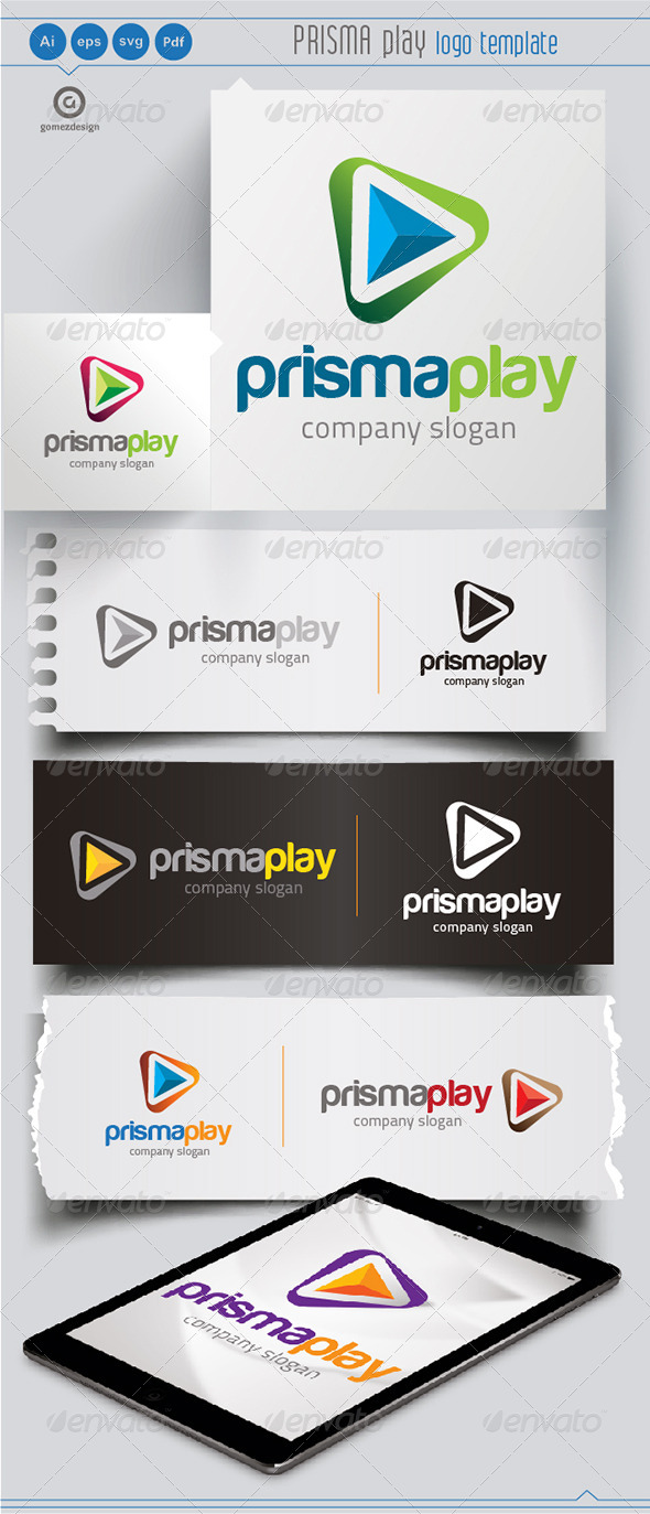 prisma Play - Logo Templates
