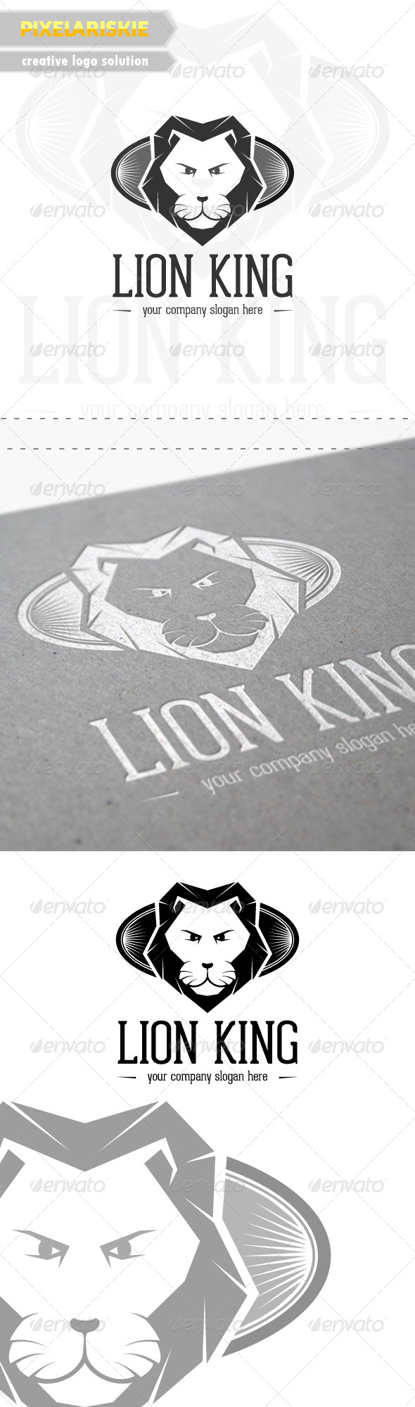 Lion King Logo - Animals Logo Templates