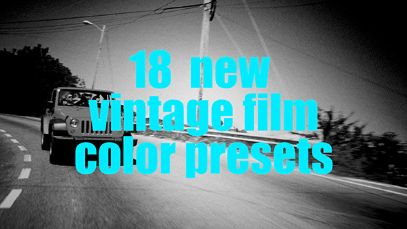 Vintage Film Color Presets 2