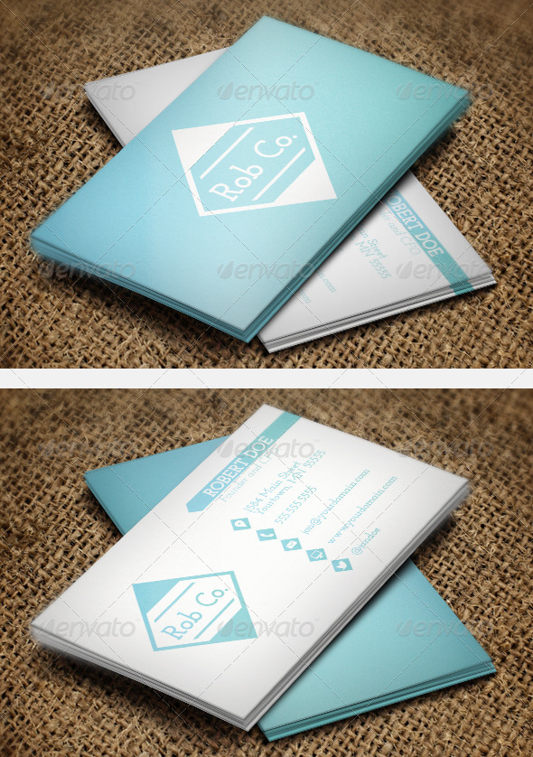 Clean Gradient Business Cards - Creative Business Cards