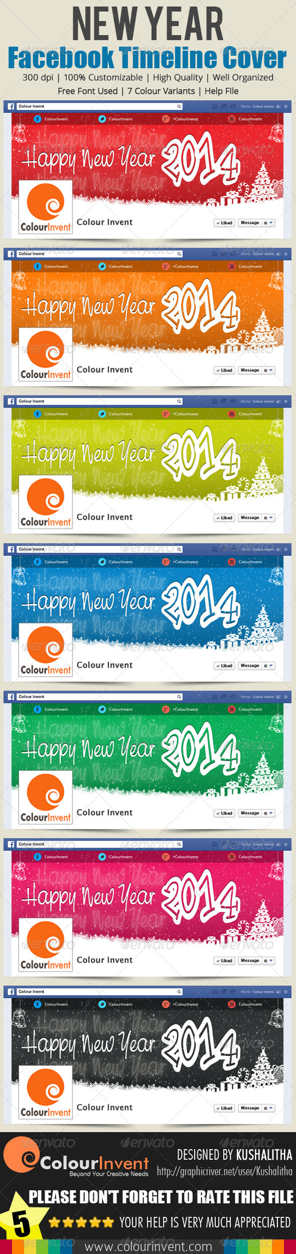 New Year Facebook Cover - Facebook Timeline Covers Social Media