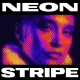 Neon Stripe Distortion - VideoHive Item for Sale