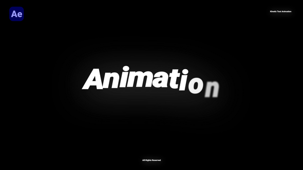 Kinetic Text Animation, After Effects Project Files | VideoHive