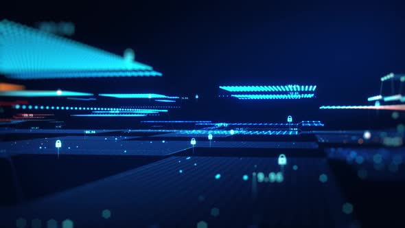 Blockchain concept. alt