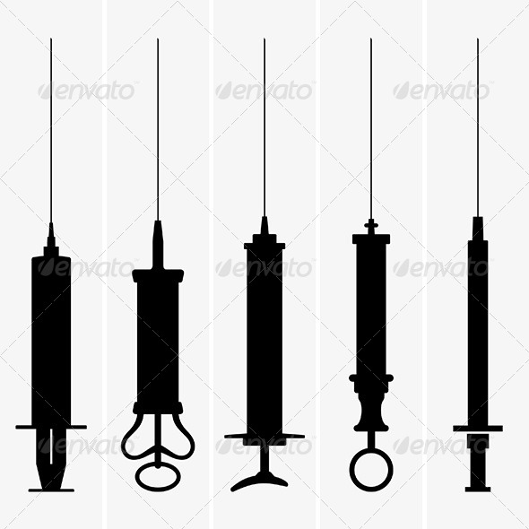 Syringes - Man-made Objects Objects