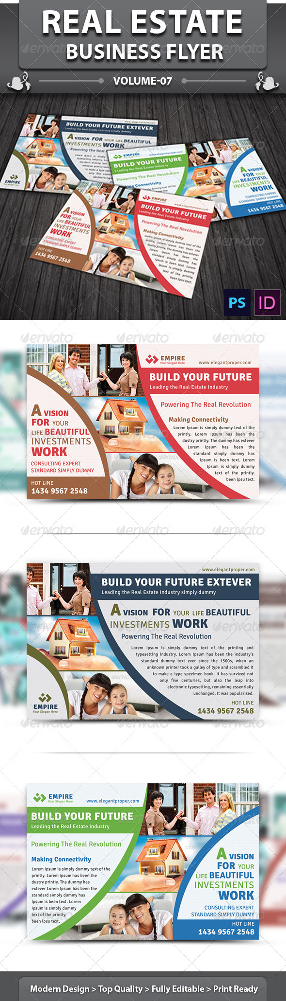 Real Estate Business Flyer | Volume 5 - Corporate Flyers