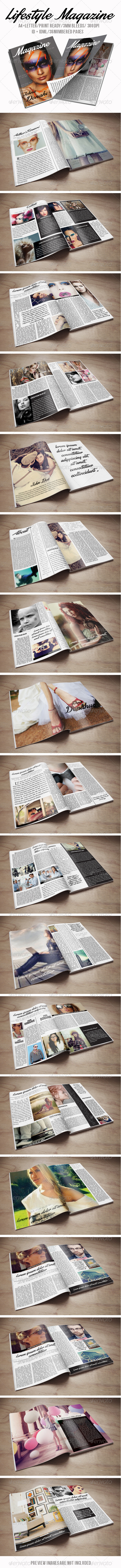 Lifestyle Magazine - Magazines Print Templates