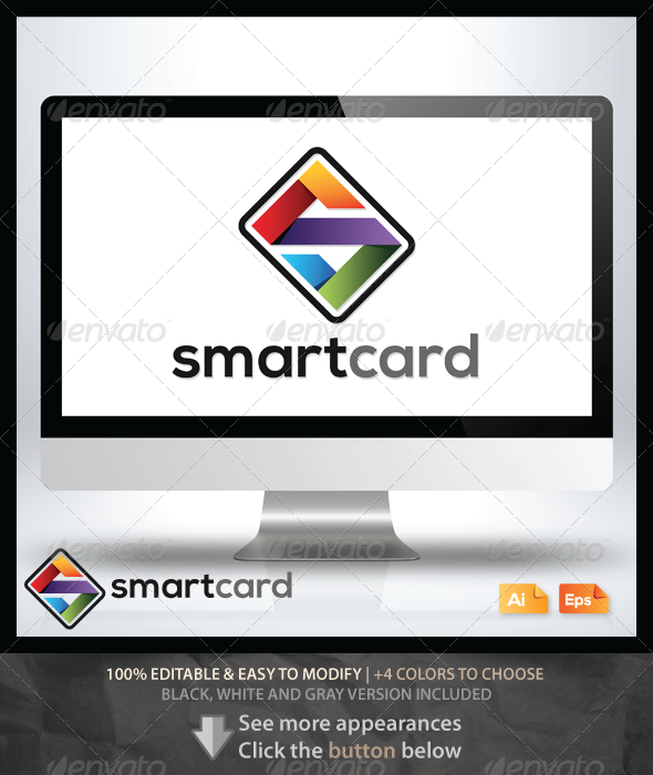Smart Card - Symbols Logo Templates