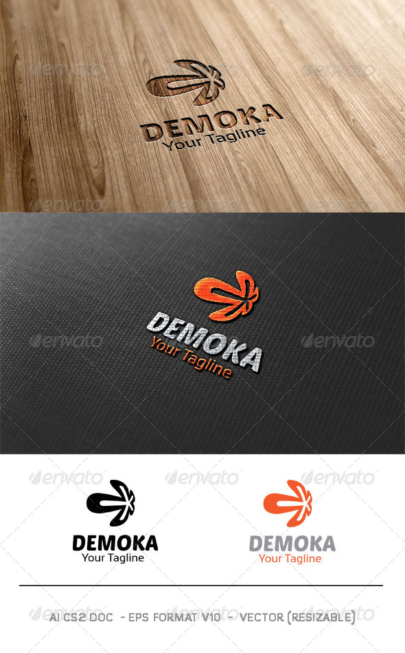 Demoka Logo - Abstract Logo Templates