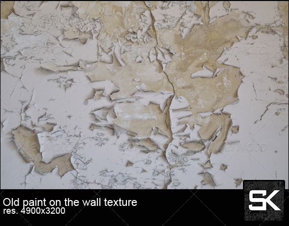 Old Paint On The Wall - Concrete Textures