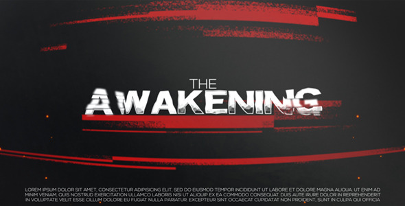 Awakening - Cinematic - VideoHive 6466496