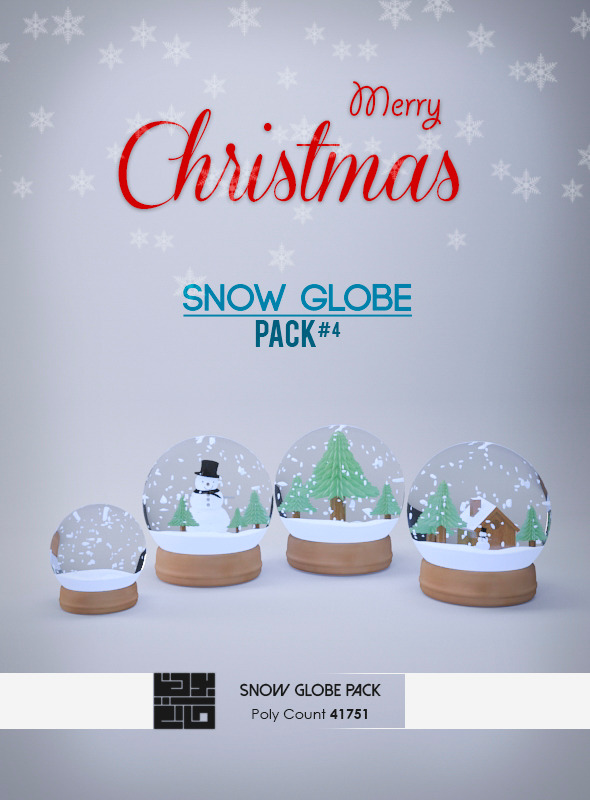 Snow Globe 3D - 3Docean 6466614