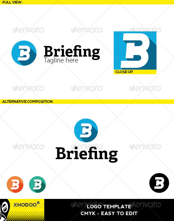 Briefing Logo - Letters Logo Templates