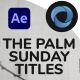 The Palm Sunday Titles - VideoHive Item for Sale