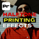 Halftone Printing Effects - VideoHive Item for Sale