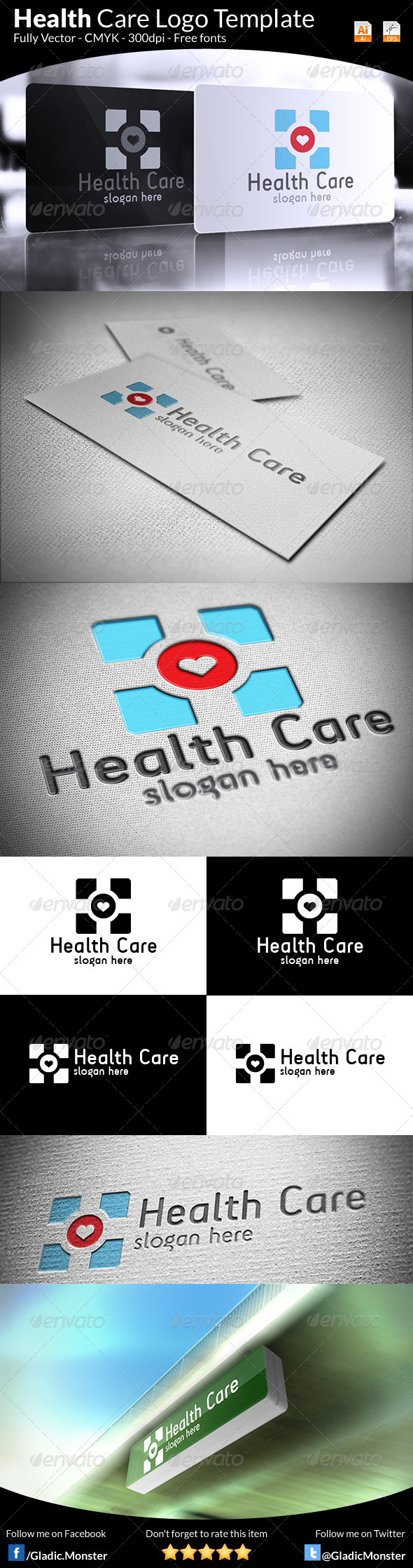 Health Care Logo - Symbols Logo Templates