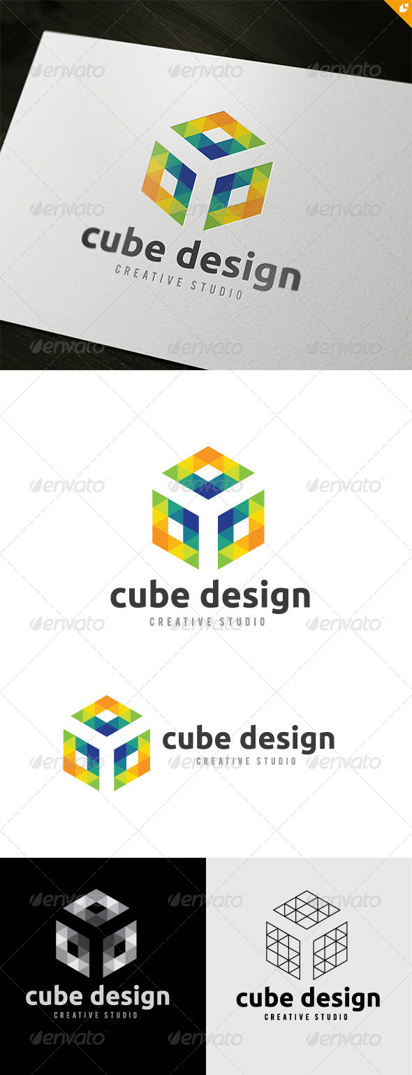 Cube Design - Objects Logo Templates