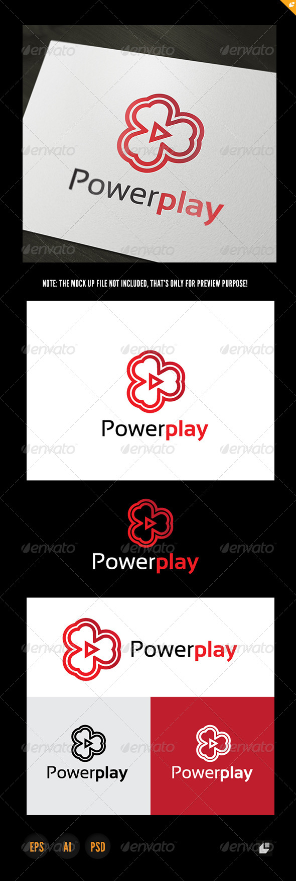 Power Play - Objects Logo Templates