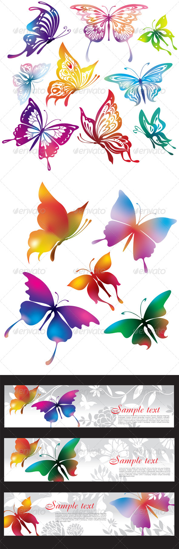 Butterflies - Animals Characters