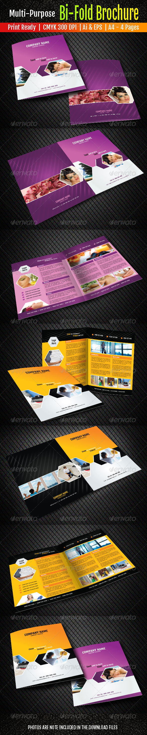 Bi-Fold Brochure by dreamia | GraphicRiver