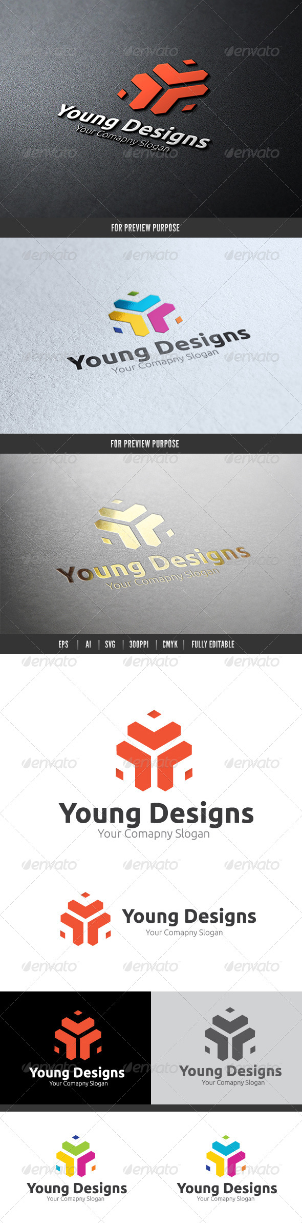 Young Designs - Objects Logo Templates