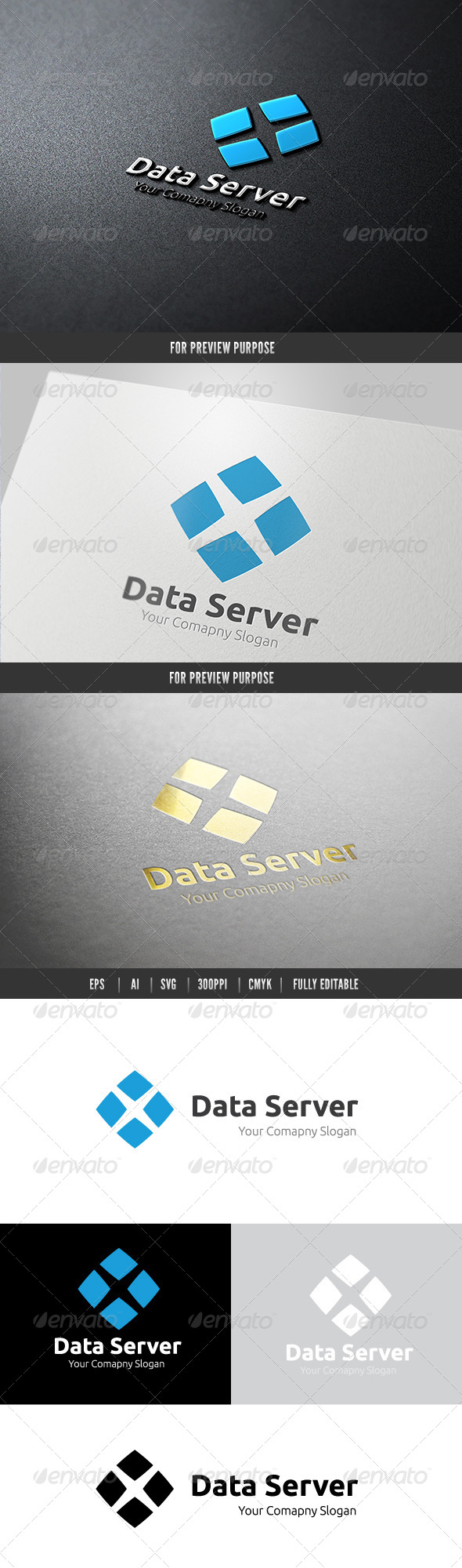 Data Server - Objects Logo Templates
