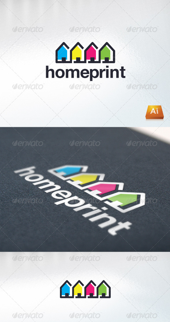 Homeprint - Abstract Logo Templates
