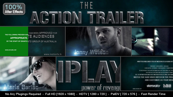 Action Trailer - VideoHive 6482543